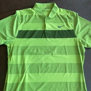 Nike XL Blade Polo lime/Black. No flaws